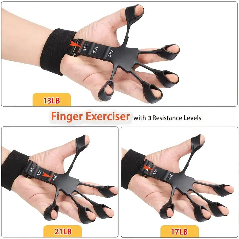 The contest of strength-- Hand Grip Strengthener Kit 5 Pack Forearm Grip Adjustable Resistance Hand Gripper, gripper ,forearm veins